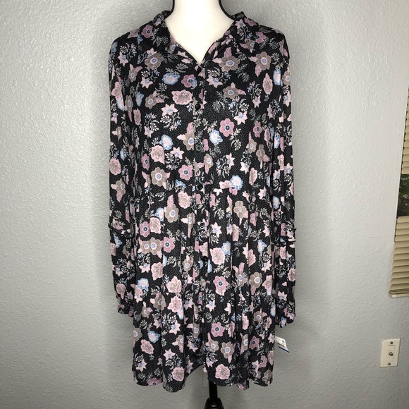 Style&co Floral Swing top - Picture 2 of 5